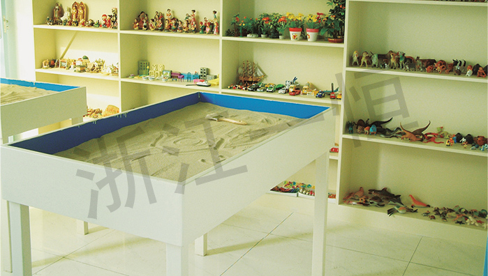 Psychological counseling center sand table game room