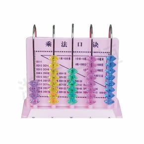 小学数学教学仪器学生用(五档计数器)
