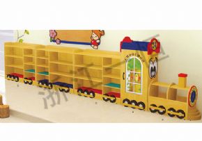 Toy cabinet seriesTrain modeling toy cabinet
