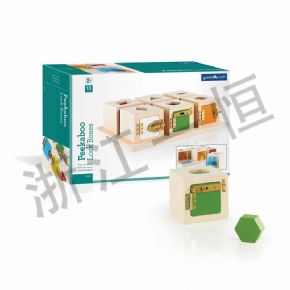 Developing language cognitionPeekaboo lock box 6 sets