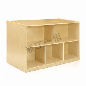 Storage shelf76 cm 5 grid double storage cabinet