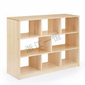Storage shelf92 cm 8 grid storage shelf - acrylic back panel