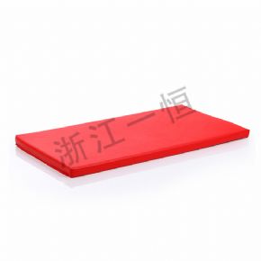 Bed + bed matRest pad - red