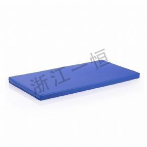 Bed + bed matRest pad - blue