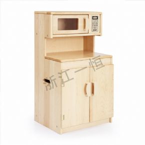 Role-playing propsMicrowave oven + cabinet