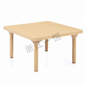 Table + chair76x76 cm square tabletop