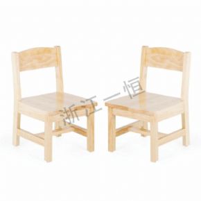 桌子+椅子经典木质椅-25cm