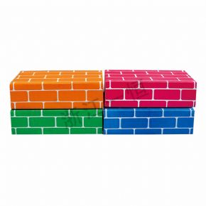 建构系列长方形纸砖
