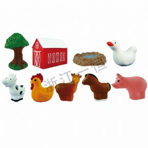 Construction seriesFarm animal set