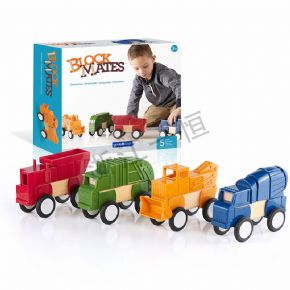 Table area woodUnit building block partner construction vehicle series