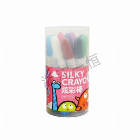 美术材料类12 色桶装炫彩棒