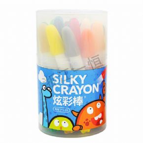 Art materials16色桶装炫彩棒