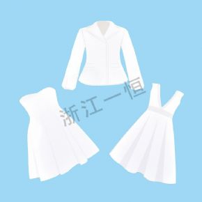 美术材料类衣服形状纸