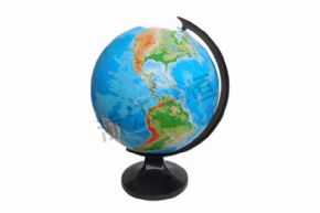 地理34002-1平面地形地球仪